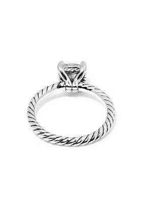 Petite Chatelaine Ring with Full Pavé Diamonds